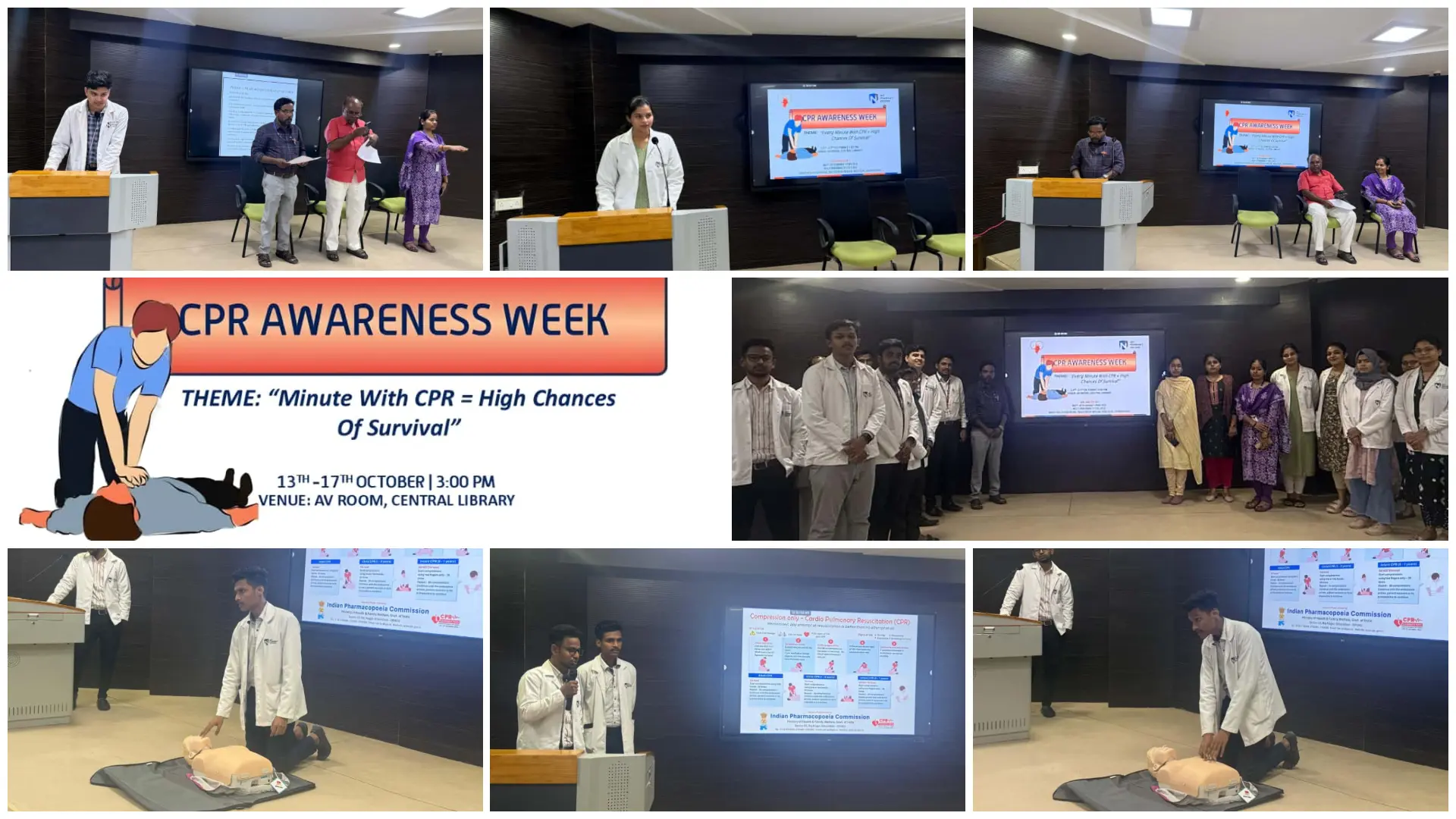 CPR Awareness Week 2025 – Inspiring Life-Saving Initiative at N.E.T Pharmacy College