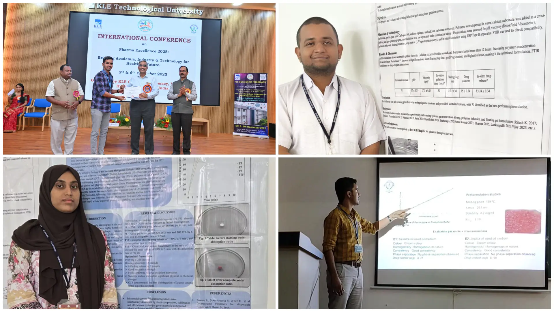 Remarkable Success: M. Pharm Students International Conference 2025