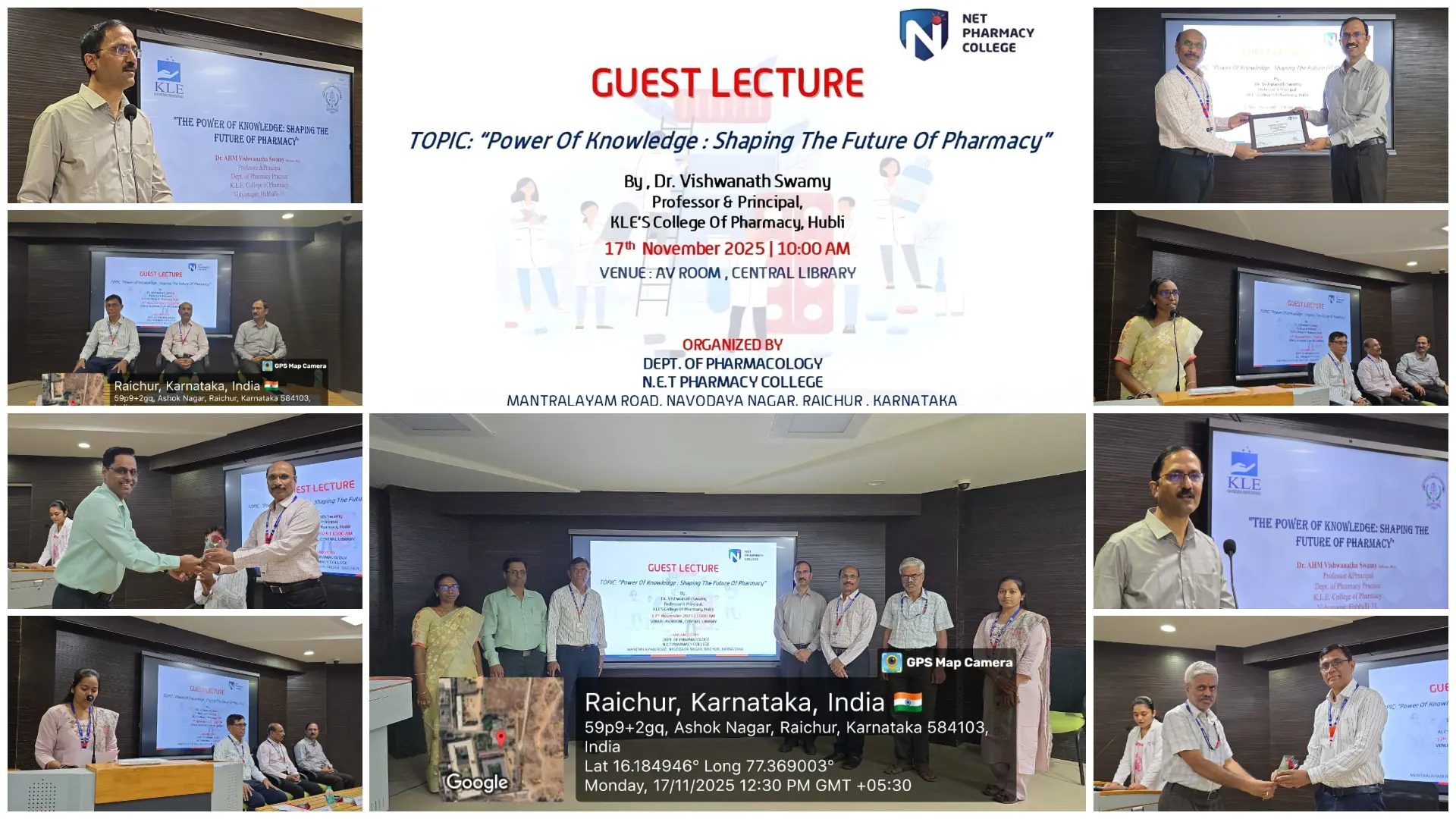 Guest Lecture on “The Power of Knowledge: Shaping the Future of Pharmacy”