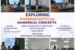 Report on Special Lecture: Exploring Pharmaceutical Numerical Concepts