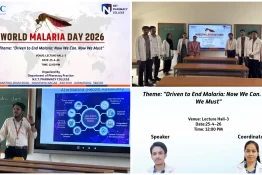 World Malaria Day 2026 Observed at N.E.T Pharmacy College