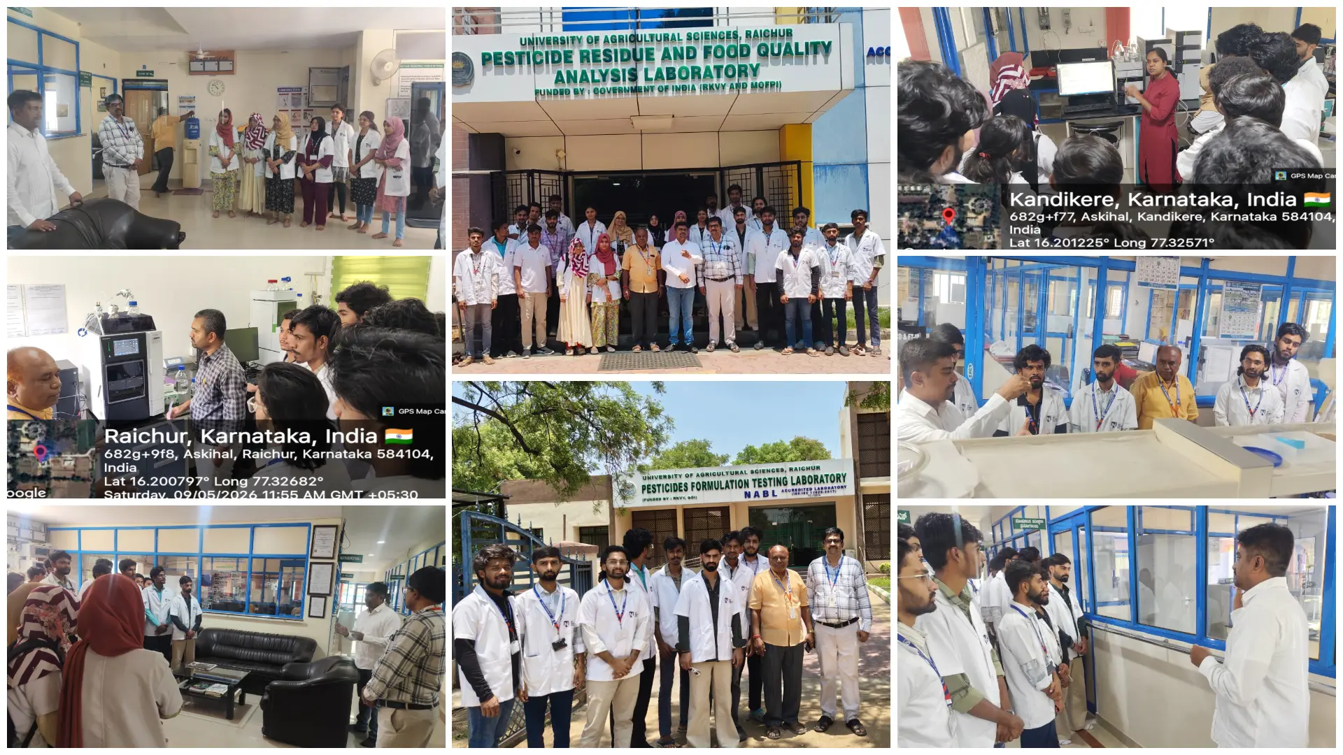 Educational Visit to PRFQA Laboratory | University of Agricultural Sciences, Raichur