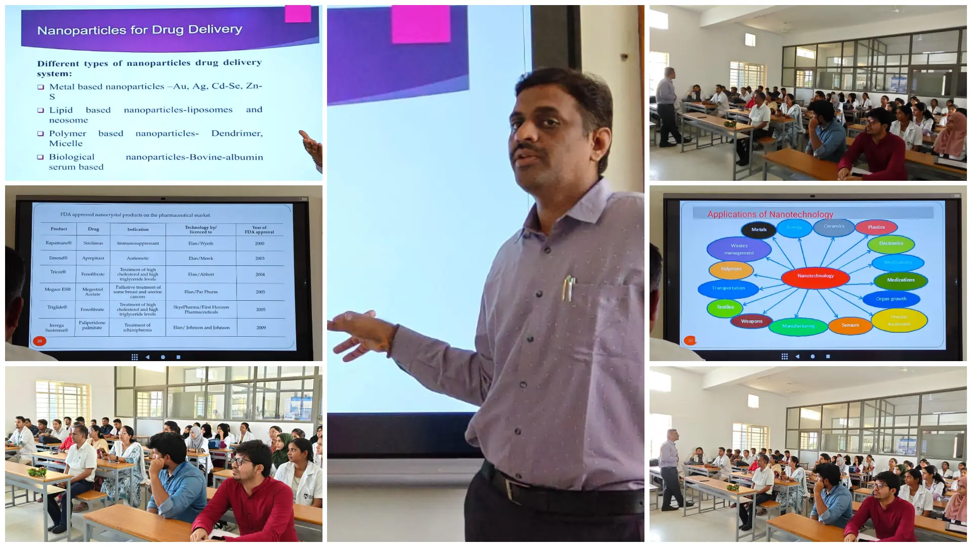 Seminar on “Nano Science in Drug Delivery”Conducted at NET Pharmacy College, Raichur
