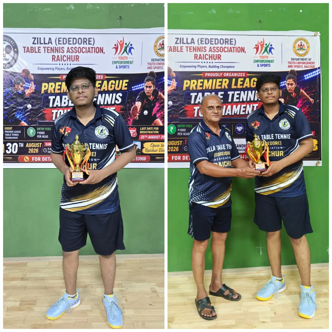 N.E.T. Pharmacy College Student Aditya Kalyankar Secures Runners-Up in Table Tennis Premier League 2026