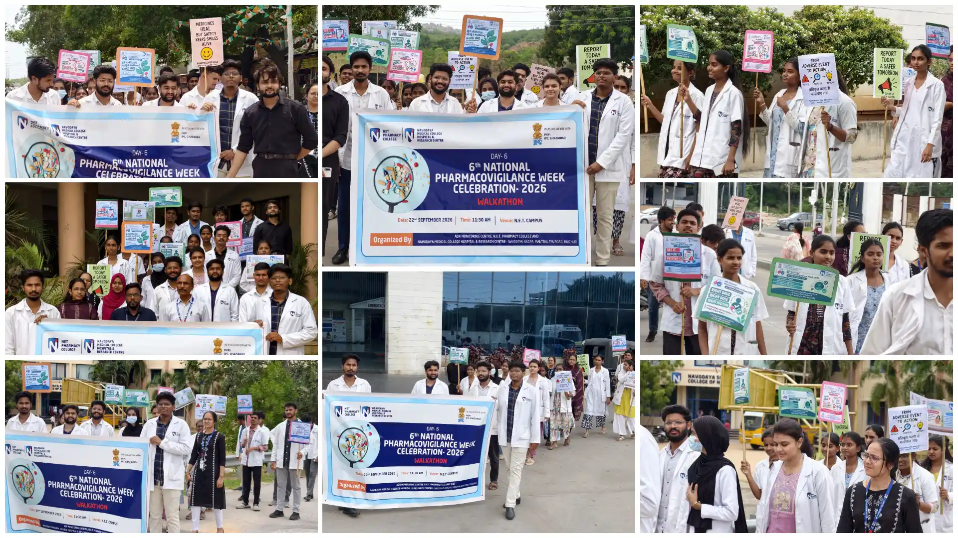6th National Pharmacovigilance Week Celebration Day 6 | N.E.T. Pharmacy College, Raichur