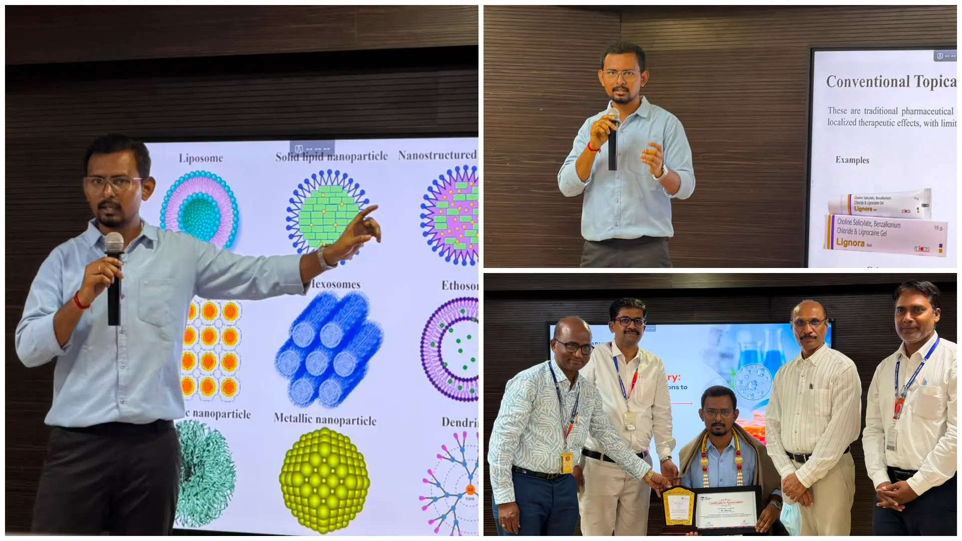 Alumni Guest Lecture on Nanotechnology in Topical Drug Delivery | N.E.T. Pharmacy College